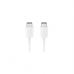 Дата кабель USB Type-C to Type-C 1.0m white Samsung (EP-DA705BWRGRU)