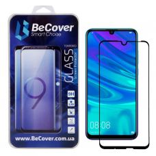 Стекло защитное BeCover Full Glue & Cover Huawei P Smart 2019 Black (703136)