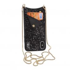 Чехол для мобильного телефона BeCover Glitter Wallet Apple iPhone Xs Max Black (703621) (703621)