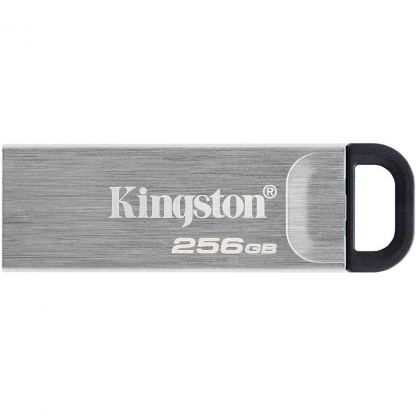 USB флеш накопичувач Kingston 256GB DT Kyson Silver/Black USB 3.2 (DTKN/256GB)