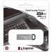 USB флеш накопитель Kingston 256GB DT Kyson Silver/Black USB 3.2 (DTKN/256GB)