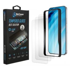 Скло захисне BeCover Premium 3 шт Easy Installation Xiaomi Redmi 9 Clear (705479)