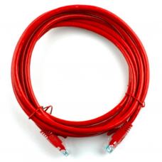 Патч-корд 15м, RJ-45, Cat.5e, CU, медь, красный Ritar (PCR-CU/15Rd / 04298)