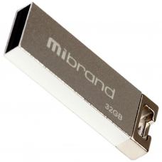 USB флеш накопичувач Mibrand 32GB Сhameleon Silver USB 2.0 (MI2.0/CH32U6S)