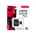 Карта памяти Kingston 64GB microSDXC class 10 UHS-I V30 A1 (SDCIT2/64GB)