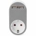 Зарядний пристрій Digitus Universal USB + Power Socket (DA-70617)