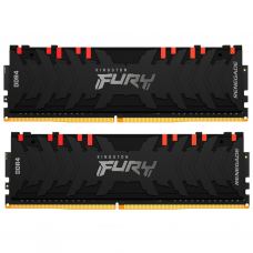 Модуль памяти для компьютера DDR4 16GB (2x8GB) 4600 MHz FURY Renegade RGB Black Kingston Fury (ex.HyperX) (KF446C19RBAK2/16)