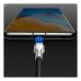 Дата кабель USB 3.1 AM to Type-C 0.25m CAKF 6.0A 66W Cafule Series Metal Data Cable Black Baseus (CAKF000001)