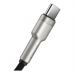 Дата кабель USB 3.1 AM to Type-C 0.25m CAKF 6.0A 66W Cafule Series Metal Data Cable Black Baseus (CAKF000001)