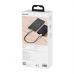 Дата кабель USB 3.1 AM to Type-C 0.25m CAKF 6.0A 66W Cafule Series Metal Data Cable Black Baseus (CAKF000001)