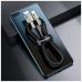 Дата кабель USB 3.1 AM to Type-C 0.25m CAKF 6.0A 66W Cafule Series Metal Data Cable Black Baseus (CAKF000001)