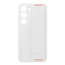 Чохол до мобільного телефона Samsung Galaxy S23 Plus Silicone Grip Case White (EF-GS916TWEGRU)