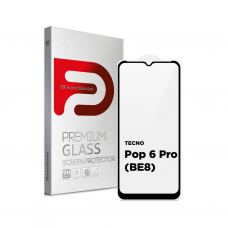 Стекло защитное Armorstandart Full Glue TECNO Pop 6 Pro (BE8) Black (ARM64794)