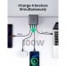 Зарядное устройство Ugreen 4xUSB 100W GAN (USB-A+3*USB-C) Tech Fast Charger CD226 Grey (90575)