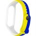 Ремешок для фитнес браслета Armorstandart для Xiaomi Mi Band 4/3 Blue/Yellow (ARM65667)