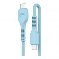 Дата кабель USB-C to USB-C 1.0m AR88 3A blue Armorstandart (ARM65292)