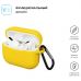 Чехол для наушников Armorstandart Silicone Case для Apple Airpods Pro Yellow (ARM56079)