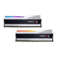 Модуль пам'яті для комп'ютера DDR5 32GB (2x16GB) 8000 MHz Trident Z5 RGB Silver G.Skill (F5-8000J3848H16GX2-TZ5RS)