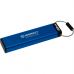 USB флеш накопитель Kingston 32GB IronKey Keypad 200 AES-256 Encrypted Blue USB 3.2 (IKKP200/32GB)