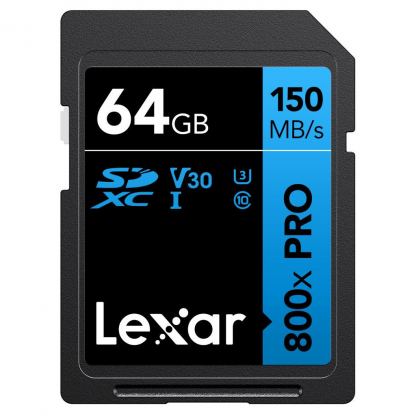 Карта пам'яті Lexar 64GB SDXC class 10 UHS-I (LSD0800P064G-BNNNG)