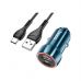 Зарядний пристрій HOCO Z46A USB Type-C Sapphire Blue (6931474770387)