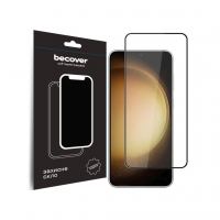 Стекло защитное BeCover Samsung Galaxy S24 SM-S921 Black (711037)