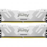 Модуль пам'яті для комп'ютера DDR5 32GB (2x16GB) 7600 MHz Renegade White XMP Kingston Fury (ex.HyperX) (KF576C38RWK2-32)