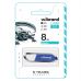 USB флеш накопитель Wibrand 8GB Aligator Blue USB 2.0 (WI2.0/AL8U7U)