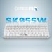 Клавиатура OfficePro SK955W Wireless/Bluetooth White (SK955W)