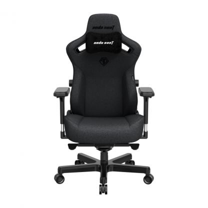 Кресло игровое Anda Seat Kaiser 3 Fabric Size XL Dark Gray (AD12YDC-XL-01-GB-CF)