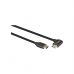 Кабель мультимедійний HDMI M to HDMI M 3.0m V2.0 90° corner Promate (prolink4k1-300.black)