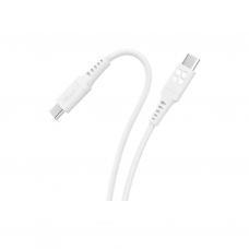Дата кабель USB-C to USB-C powerlink-cc120.white Promate (powerlink-cc120.white)