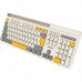 Клавиатура Canyon HKB-W03 Wireless UA Beige (CNS-HKBW03BG)