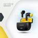Наушники Canyon Hexagon 7 TWS ANC+ENC Wireless Charge Black/Yellow (CNS-TWS7BY)