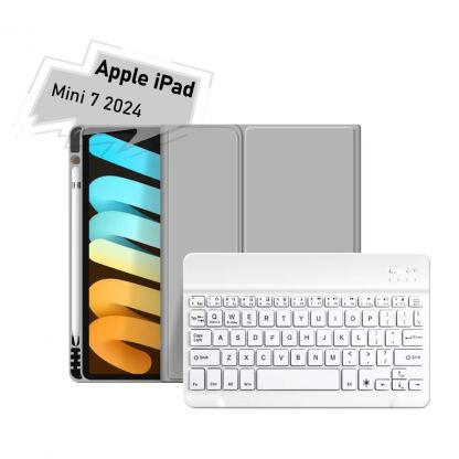 Чехол для планшета BeCover with keyboard Apple iPad Mini 7 2024 Gray (712994)