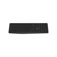 Клавиатура Canyon KB-W01 Water resistant Wireless UA Black (CNE-CKEYW01)