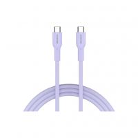 Дата кабель USB-C to USB-C 1.0m OnWire 60CL C-C 60W COLOR Braided 1m Purple Canyon (CND-CCAP60AB10PU)