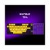 Клавіатура Lorgar KBP7075W Pro RGB Wireless/Bluetooth/USB UA Black/yellow (LRG-KBP7075W-YL-US)