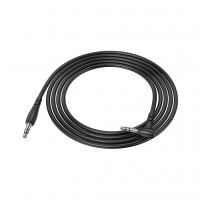 Кабель мультимедийный 3.5mm M to 3.5mm M 2.0m black BOROFONE (6974443382181)
