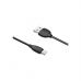 Дата кабель USB 2.0 AM to USB-C 1.0m 3A PVC BX19 black BOROFONE (6931474701794)