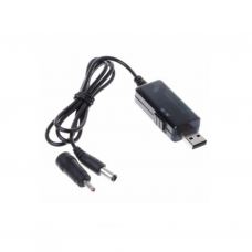 Кабель питания USB to DC 5.5mm + 3.51.35mm 0.8m 18W Kingda (KD-USB-DC9/12)