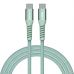 Дата кабель USB-C to USB-C 1.2m Magnetic 60W green Verbatim (31864)