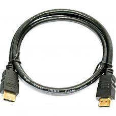 Кабель мультимедийный HDMI M to HDMI M 1.0m Wiretek (HDA14-1m)