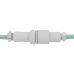Дата кабель USB-C + USB A to USB-C 1.36m Coiled Aviator mint Keychron (CAB18_KEYCHRON)