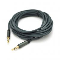 Кабель мультимедийный 3.5mm M to 3.5mm M 3.0m black VEGGIEG (YT-AUXGJ(M)/(M)-AB-3)