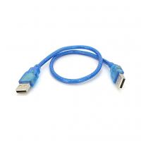 Дата кабель USB 2.0 AM/AM 0.3m blue Ritar (YT-AM/AM-0.3TBL)