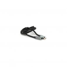 Дата кабель USB-C M/F 1.0m USB 3.2 Gen2 100W 10Gbps 4K60Hz black Voltronic (YT-TC-TC-EXB-1m)
