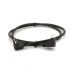 Кабель мультимедійний HDMI M to HDMI M 1.0m V1.4 90° corner black Merlion (YT-HDMI-1.0m/90°-90°)