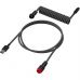 Дата кабель USB 2.0 AM to USB-C 1.37m coiled gray-black HyperX (6J679AA)