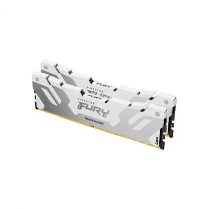 Модуль памяти для компьютера DDR5 32GB (2x16GB) 8000 MHz Renegade White Kingston Fury (ex.HyperX) (KF580C38RWK2-32)